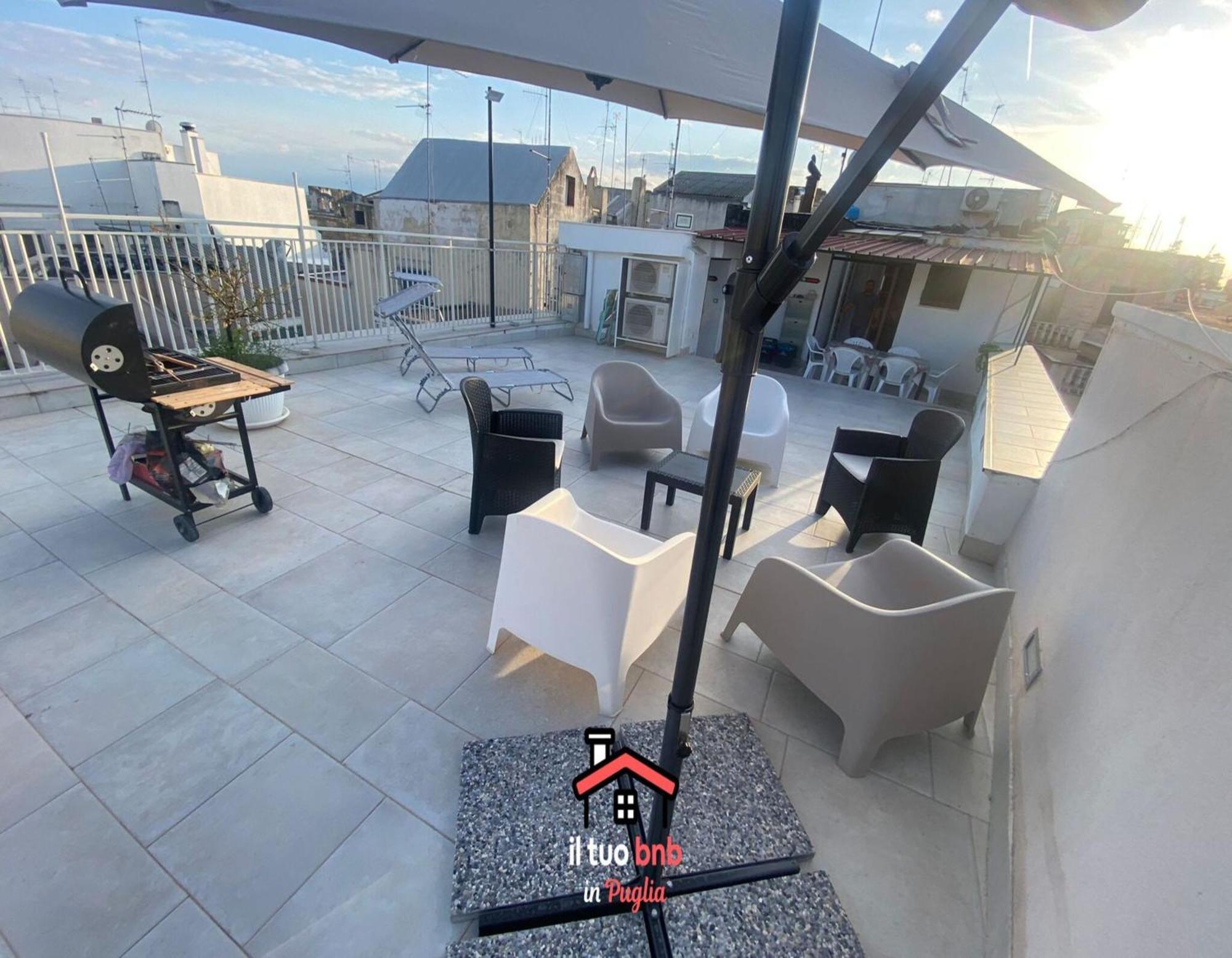 Casa Bianca Bnb,Big Terrace,10 Min Airport Beaches Bitonto Exterior foto